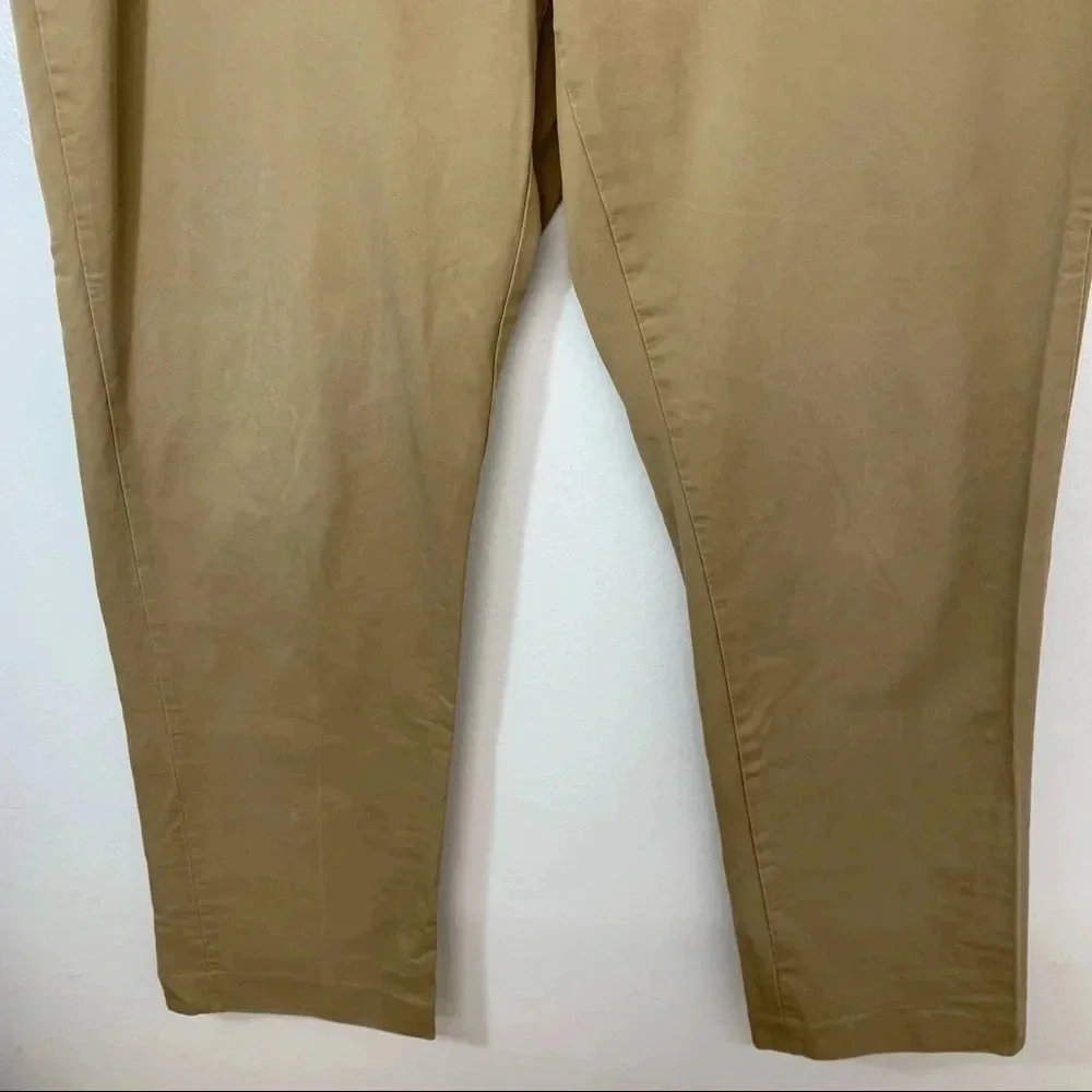 J Crew Pants Chinos Men Size‎ 36 Tan Straight Leg 100% Cotton Casual Work 31”